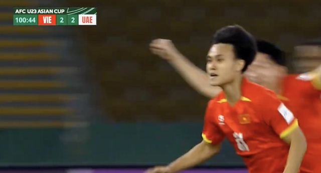 Minh Phúc phá "dớp" thẻ đỏ kéo dài suốt 6 năm, còn đem đến bàn thắng giúp U23 Việt Nam vào bán kết U23 châuÁ- Ảnh 6.