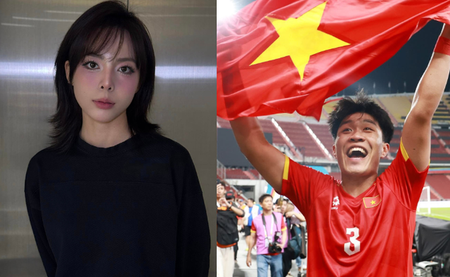 Lý Đức "thả thính" hotgirl bắn súng Phí Thanh Thảo cực mượt ngay trước trận tứ kết châu Á U23 Việt Nam vs U23 UAE- Ảnh 4.