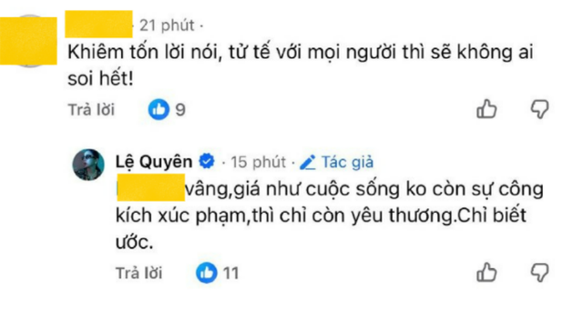 Lệ Quyên sau loạt phát ngôn sốc: "Giá như cuộc sống không còn sự công kích xúc phạm"- Ảnh 2.