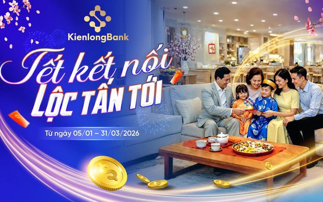 KienlongBank tung chương trình khuyến mãi 5,5 tỷ đồng: “Hái lộc” tiết kiệm đón Tết Bính Ngọ 2026- Ảnh 1.