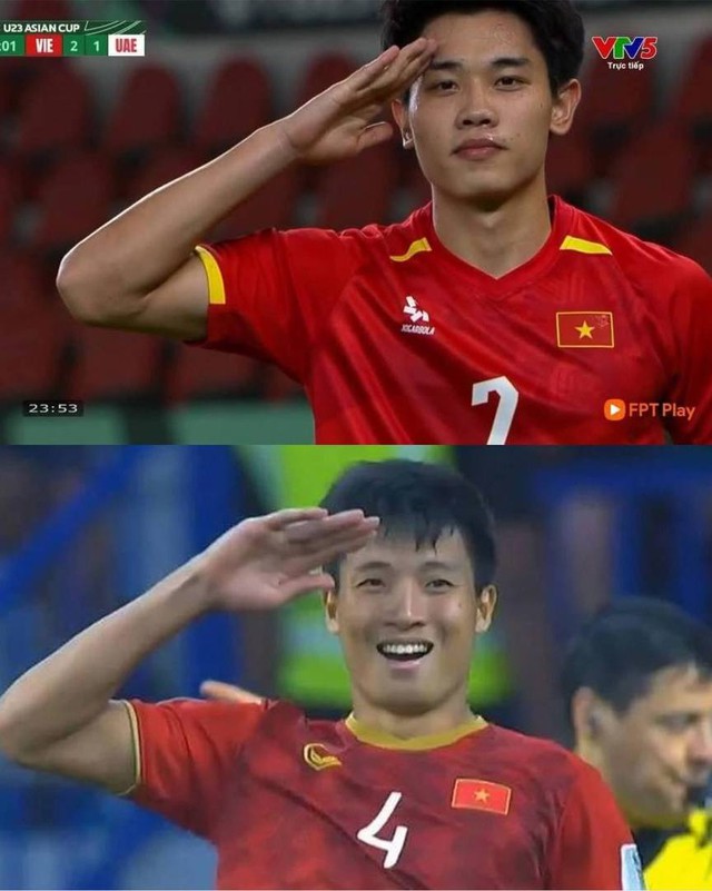 Khoảnh khắc chào "gây bão" của Đình Bắc gợi ký ức thật đẹp của Bùi Tiến Dũng ở tuyết trắng Thường Châu- Ảnh 1.