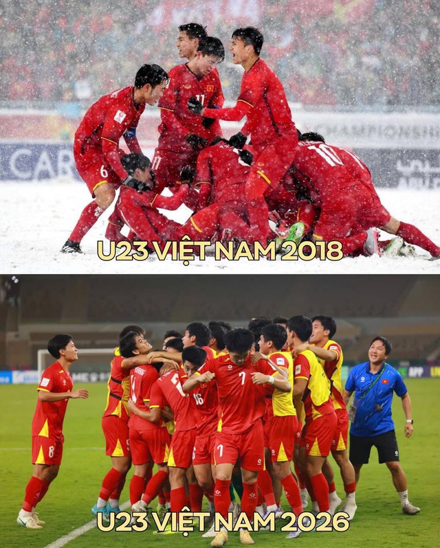 Khoảnh khắc chào "gây bão" của Đình Bắc gợi ký ức thật đẹp của Bùi Tiến Dũng ở tuyết trắng Thường Châu- Ảnh 2.