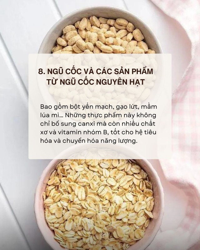 Sau 30 tuổi, xương bắt đầu yếu đi, nhiều người thiếu canxi mà không biết: 8 thực phẩm giàu canxi người Việt đang ăn sai- Ảnh 8.