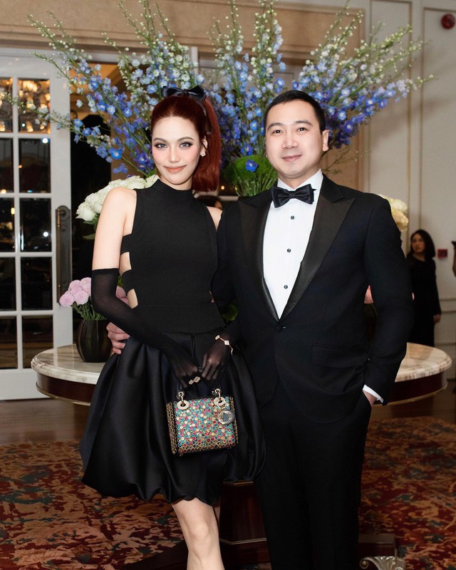 Hoa khôi lấy chồng thuộc gia tộc giàu có bậc nhất Việt Nam, sống trong biệt thự như cung điện hoàng gia- Ảnh 9.