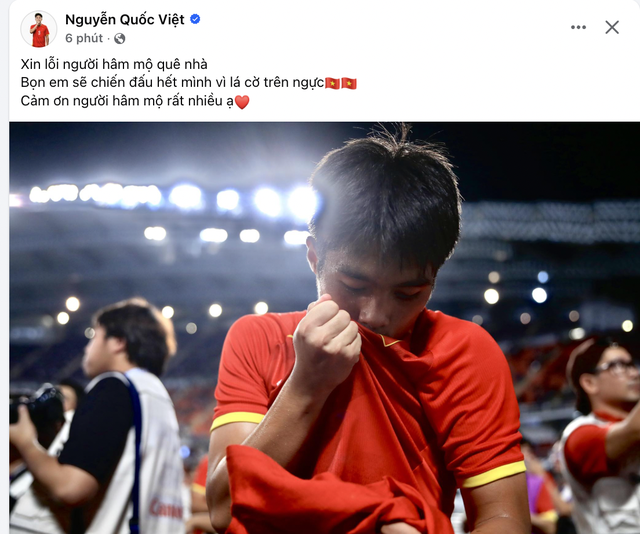 U23 Việt Nam đồng loạt xin lỗi: Cùng nhau chiến thắng, cùng nhau thất bại- Ảnh 5.
