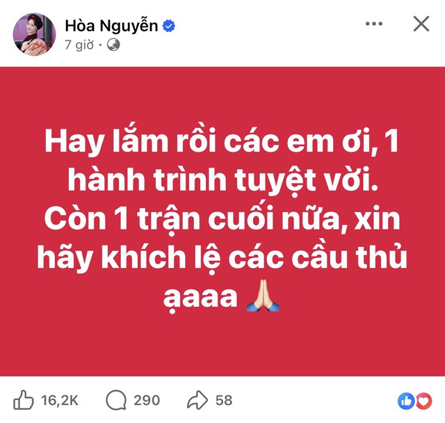 Hoà Minzy, BigDaddy nói lời thật lòng về trận thua của U23 Việt Nam trước U23 Trung Quốc- Ảnh 2.