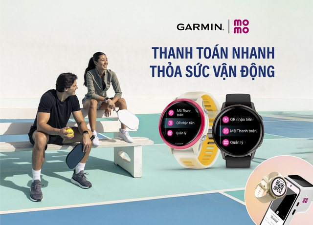 Thanh toán MoMo ngay trên đồng hồ Garmin: Tiện lợi hơn cho nhịp sống năng động- Ảnh 2.