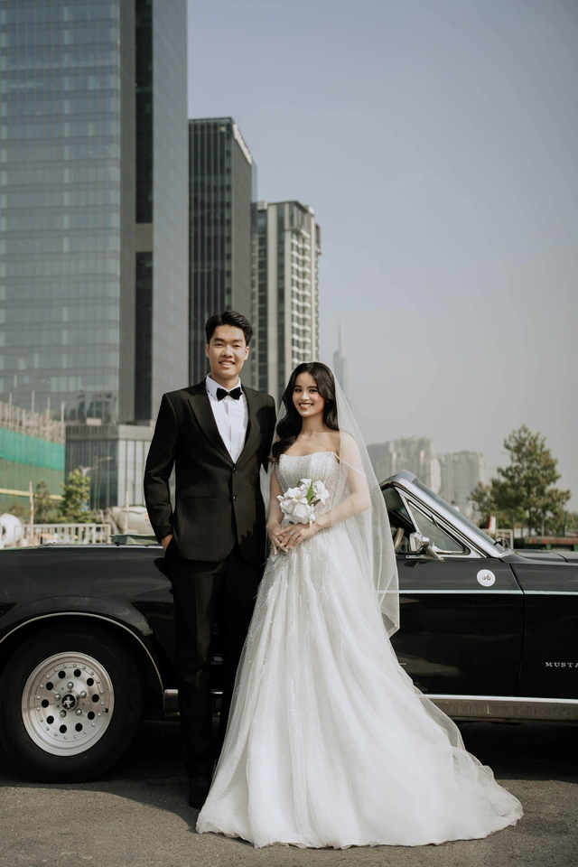 Chuyện tình Olympic đơm hoa: Hotgirl bắn cung Ánh Nguyệt chốt ngày cưới tay vợt Lê Đức Phát, visual cô dâu đỉnh chóp!- Ảnh 2.