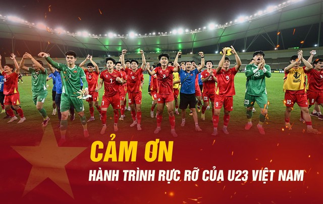 Cảm ơn U23 Việt Nam: Hành trình đong đầy cảm xúc tại U23 châu Á!- Ảnh 1.
