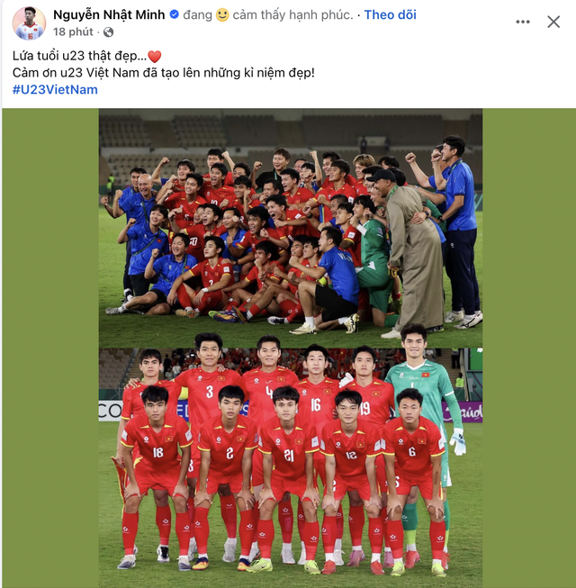 Nguyện dốc hết thanh xuân cho lá cờ Tổ quốc: U23 Việt Nam ăn mừng rộn ràng MXH sau khi giành HCĐ U23 châu Á- Ảnh 5.