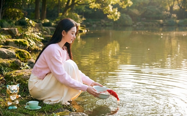 Tại sao người giàu thường cúng cá chép đỏ chứ không phải cá giấy? Bí mật phong thủy ít ai biết- Ảnh 1.