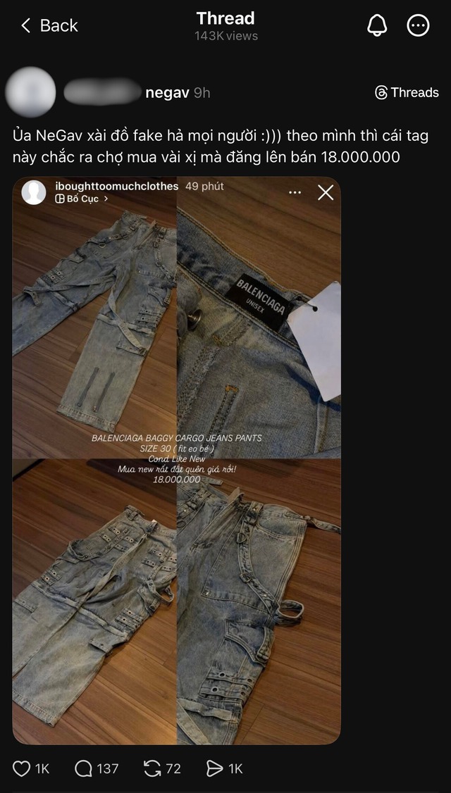 Negav trộn hàng fake để thanh lý đồ hiệu giá khủng- Ảnh 3.