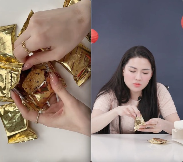 Ng&agrave;y n&agrave;y năm ngo&aacute;i: V&otilde; H&agrave; Linh &ldquo;var thẳng&rdquo; Mai Phương B&ugrave;i v&igrave; giỏ qu&agrave; Tết to&agrave;n h&agrave;ng nh&aacute;i- Ảnh 4.