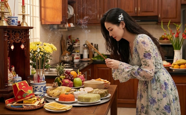 Cúng ông Táo ở nhà thuê, phòng trọ: Có cần lập bàn thờ hay chỉ cần mâm cỗ đơn giản?- Ảnh 1. Cúng ông Táo ở nhà thuê, phòng trọ: Có cần lập bàn thờ hay chỉ cần mâm cỗ đơn giản?- Ảnh 1.