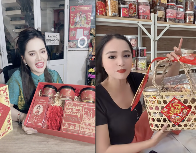 Drama quà Tết 2026 tới: Hồng Loan bán 549k khẳng định hàng công ty, Bích Trâm bán 500k vẫn không quên cà khịa- Ảnh 15.