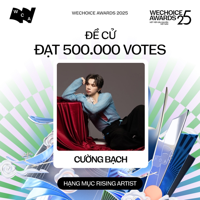 SOOBIN cán mốc nửa triệu vote tại WeChoice Awards, 2 "tân binh" phăng phăng dẫn đầu BXH- Ảnh 2.