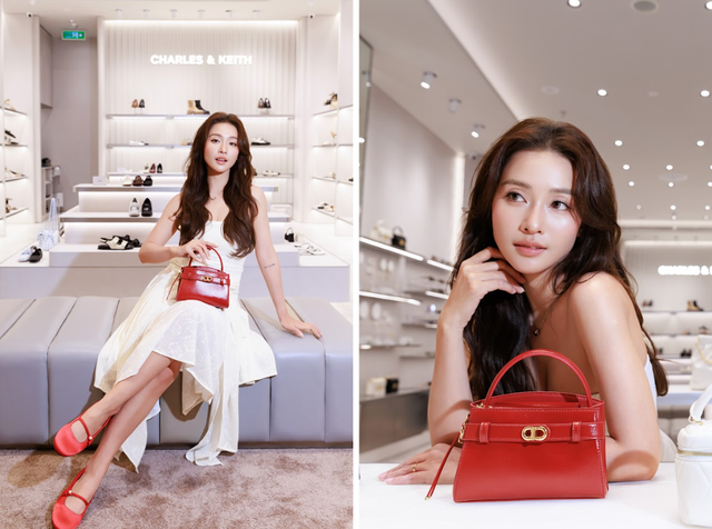 Diễn viên Khả Ngân dẫn dắt hành trình "In Transit", đồng hành cùng dàn KOLs trong BST Lunar New Year 2026 của CHARLES & KEITH- Ảnh 1.