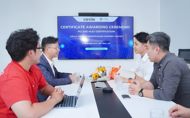 Circle Vietnam Technologies đạt chứng nhận PCI DSS cấp độ cao nhất cùng Cyber Services- Ảnh 1. Circle Vietnam Technologies đạt chứng nhận PCI DSS cấp độ cao nhất cùng Cyber Services- Ảnh 1.