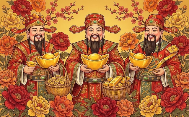 Tử vi tuần mới (2/2 - 8/2): Chạm tay vào "mỏ vàng", 3 con giáp được Thần Tài rải lộc, tiền về đếm không xuể- Ảnh 1.