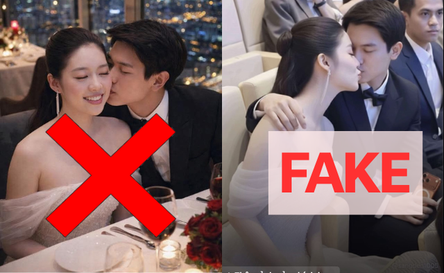 "Khó chịu vô cùng" với loạt ảnh, video AI gán ghép Đình Bắc và Á hậu Châu Anh để câu view- Ảnh 1.