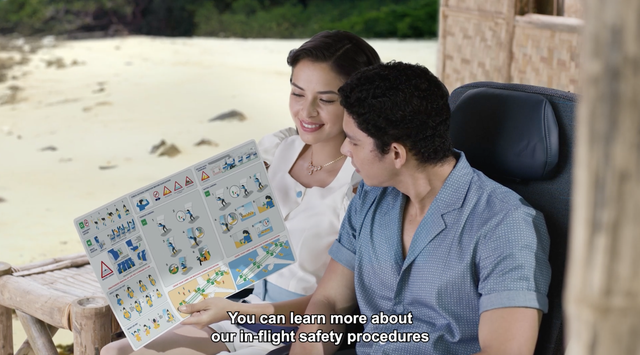 1 hãng hàng không làm hẳn phim tình cảm kịch tính để hướng dẫn an toàn bay, nội dung "quá đỉnh"- Ảnh 9. 1 hãng hàng không làm hẳn phim tình cảm kịch tính để hướng dẫn an toàn bay, nội dung "quá đỉnh"- Ảnh 9.