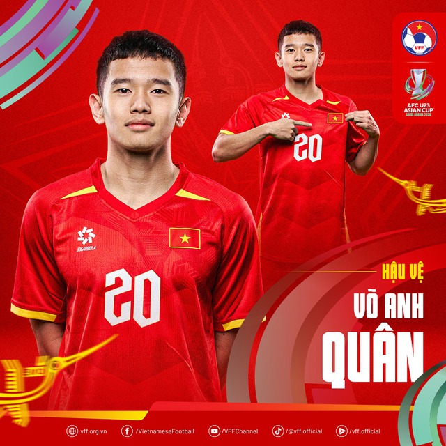 Visual sáng bừng của 23 hotboy U23 Việt Nam tham dự U23 châu Á- Ảnh 8.