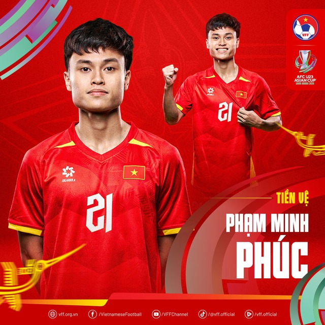 Trọn bộ profile mạng xã hội của U23 Việt Nam: Những cái tên được tìm kiếm nhiều nhất hôm nay- Ảnh 5. Trọn bộ profile mạng xã hội của U23 Việt Nam: Những cái tên được tìm kiếm nhiều nhất hôm nay- Ảnh 5.