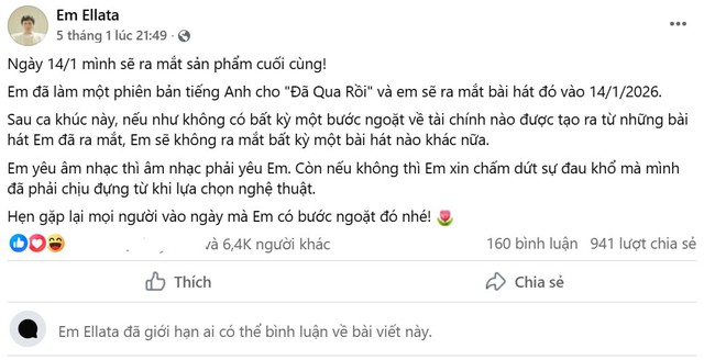 Ca sĩ vô danh viral khắp nơi vì 1 câu nói, khiến cả làng nhạc cãi nhau ỏm tỏi- Ảnh 1.