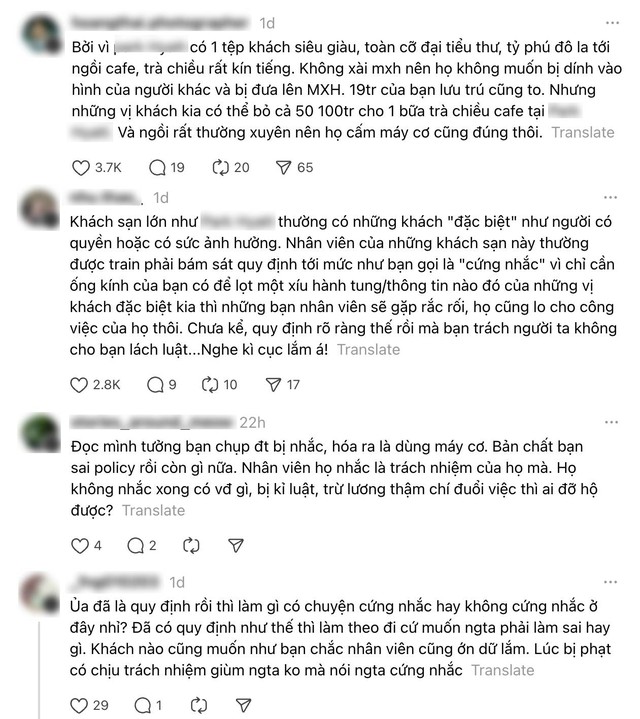 Chi 19 triệu tại khách sạn 5 sao TP.HCM vẫn bị cấm chụp ảnh, cô gái đăng bài tố nhưng không ai bênh nổi- Ảnh 4.