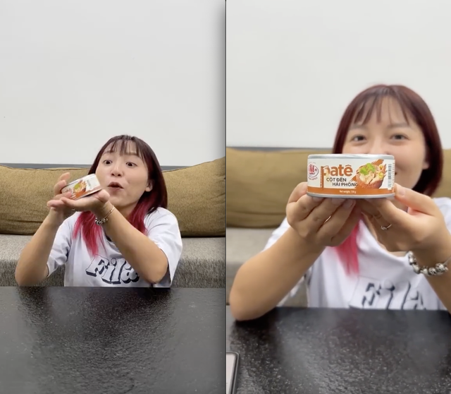 Một TikToker bị gọi tên ầm ĩ vì liên quan tới Pate Cột Đèn do CTCP Đồ hộp Hạ Long sản xuất- Ảnh 1.