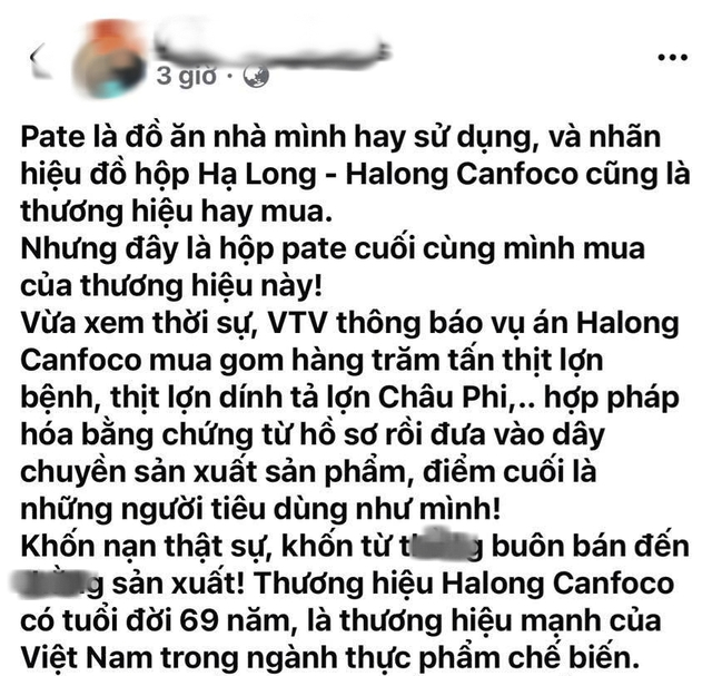 Ngay lúc này: Người tiêu dùng sốc nặng khi biết sự thật về thịt hộp pate Cột Đèn nhiễm bệnh- Ảnh 5.