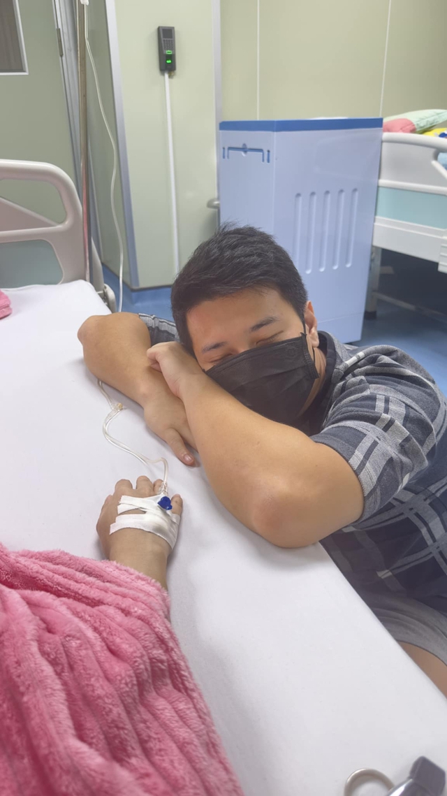 Vợ Huỳnh Anh trải lòng sau khi mất con: "Bác sĩ nói em bé không còn nữa, hai vợ chồng ôm nhau khóc"- Ảnh 2. Vợ Huỳnh Anh trải lòng sau khi mất con: "Bác sĩ nói em bé không còn nữa, hai vợ chồng ôm nhau khóc"- Ảnh 2.