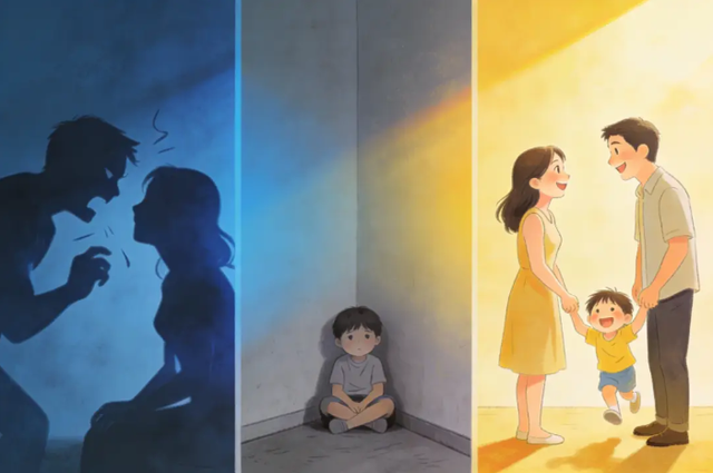 Con vừa tròn 1 tuổi, vợ chồng tôi từ người yêu thương nhau trở thành kẻ thù- Ảnh 1.