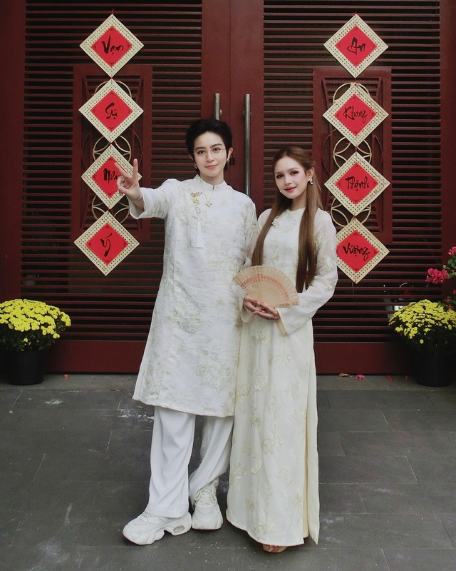 Xoài Non và Gil Lê lên đồ như cưới tới nơi!- Ảnh 5.