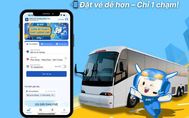 Chọn chỗ ngồi dễ dàng – Đặt vé xe nhanh chóng tiện lợi cùng Dailyve - Ảnh 1.