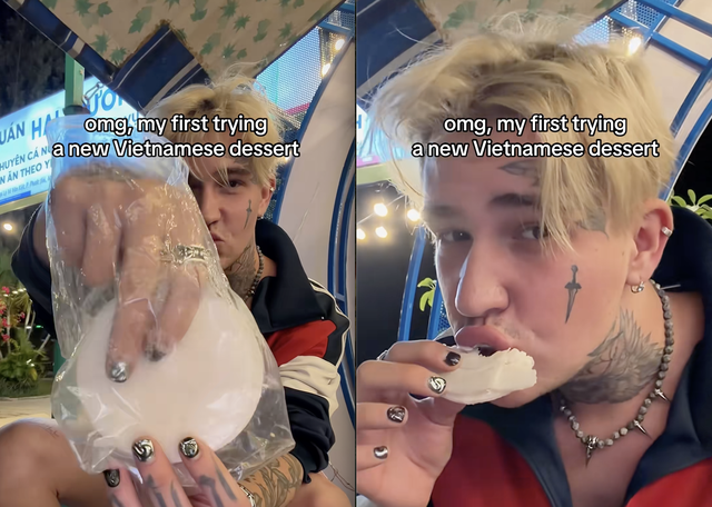 Khách Tây phát cuồng khi thử món 20k mà trẻ con Việt Nam ai cũng từng ăn - Ảnh 1.