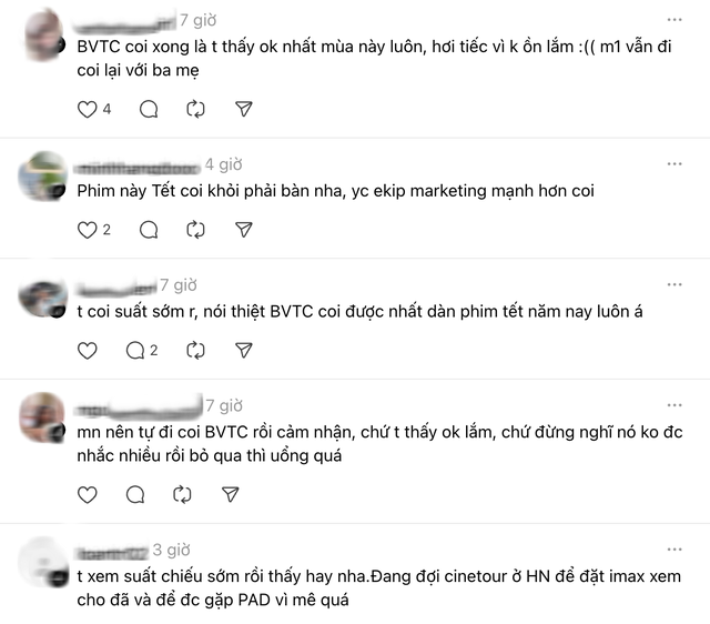 Tết này tội nhất là phim Việt ai xem cũng khen hay: Có ngày chỉ 1 suất chiếu, cần được giải cứu gấp- Ảnh 9. Tết này tội nhất là phim Việt ai xem cũng khen hay: Có ngày chỉ 1 suất chiếu, cần được giải cứu gấp- Ảnh 9.