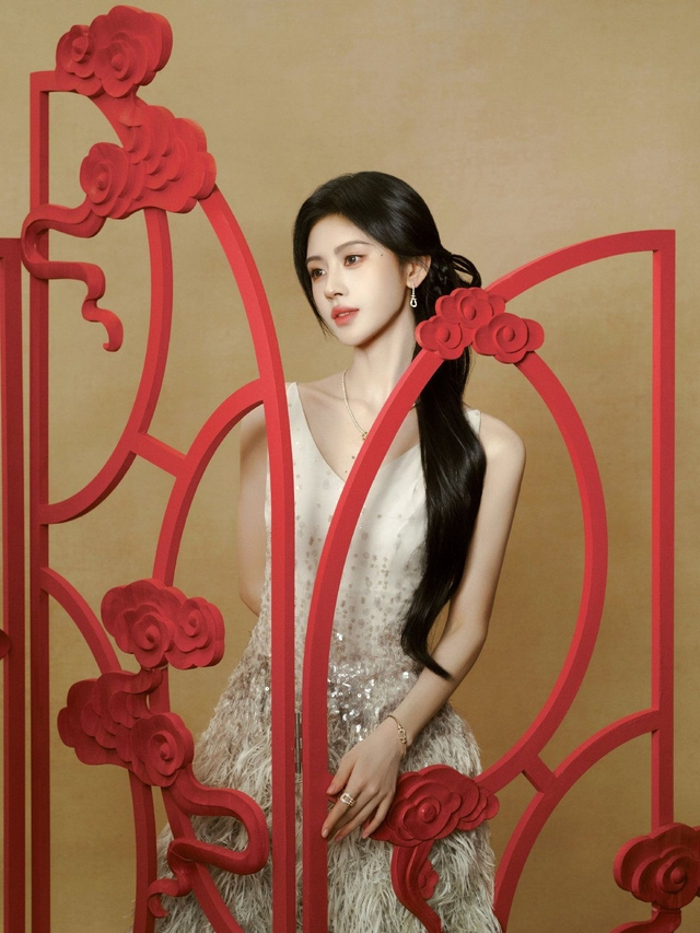 Khen mỹ nhân này đẹp nhất Tết 2026 có quá không trời: Visual nét căng đã con mắt, ngắm xong may mắn cả năm- Ảnh 12.