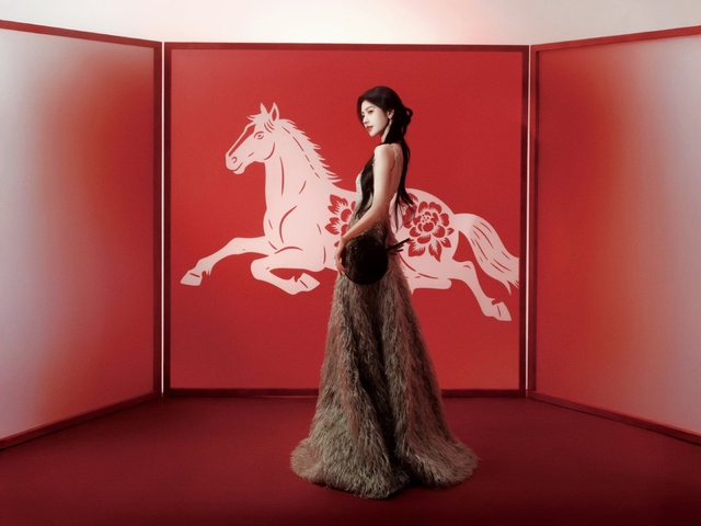 Khen mỹ nhân này đẹp nhất Tết 2026 có quá không trời: Visual nét căng đã con mắt, ngắm xong may mắn cả năm- Ảnh 2.