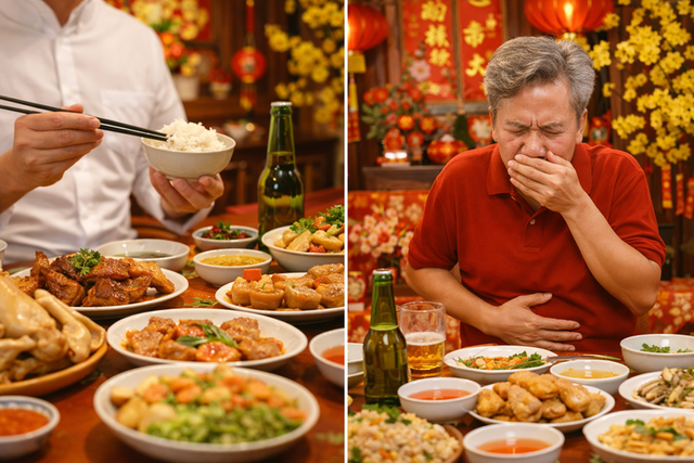 Tết ăn uống kiểu này dễ rước bệnh vào người: BS chỉ ra 7 sai lầmn, đặc biệt điều thứ 4 rất phổ biến - Ảnh 2.