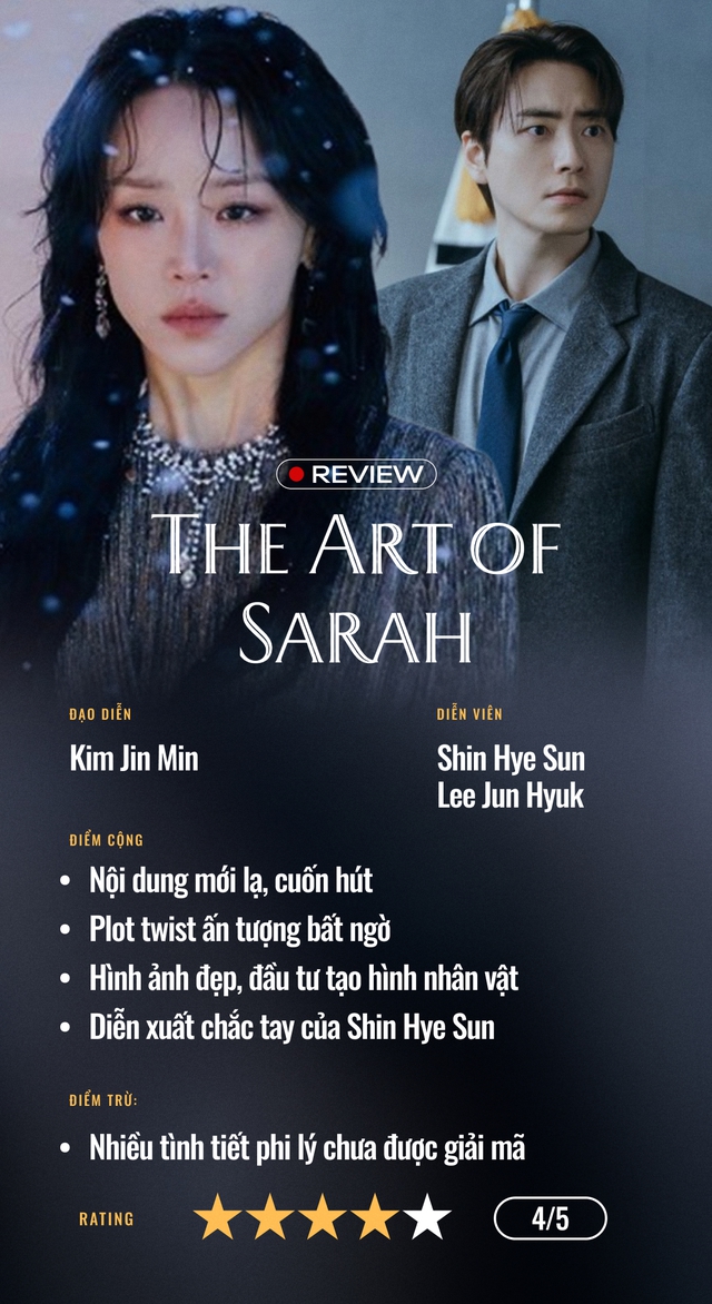 The Art of Sarah: Ván cờ danh tính cao tay của Shin Hye Sun, lừa người xem đến tận phút cuối - Ảnh 7.