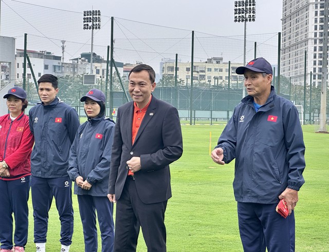 Tuyển nữ Việt Nam gác lại niềm vui ngày Tết trở lại sân tập chuẩn bị chinh phục giải châu Á- Ảnh 2.