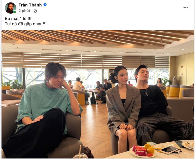 Trấn Thành đăng ảnh lộ chuyện Anh Trai - Em Xinh Vbiz hẹn hò, đã đến mức này mà mãi úp mở!- Ảnh 1.