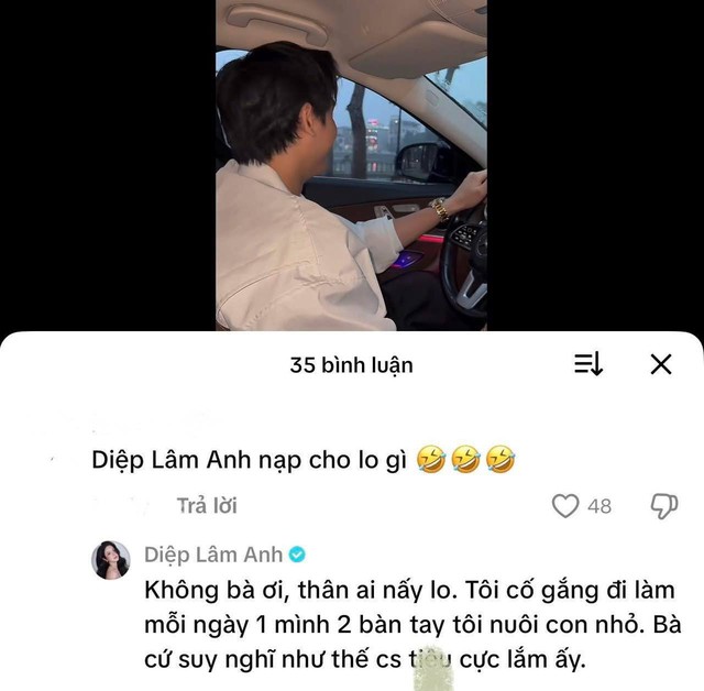 Diệp Lâm Anh nói thẳng khi bị hỏi chuyện bao nuôi tình trẻ kém 11 tuổi- Ảnh 1.