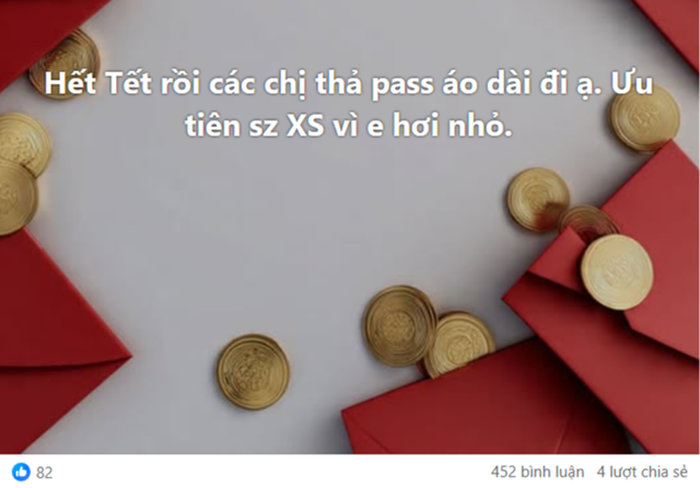 Hết Tết: Đại hội thanh lý áo dài lên ngôi, giá rẻ chưa từng thấy - Ảnh 1.