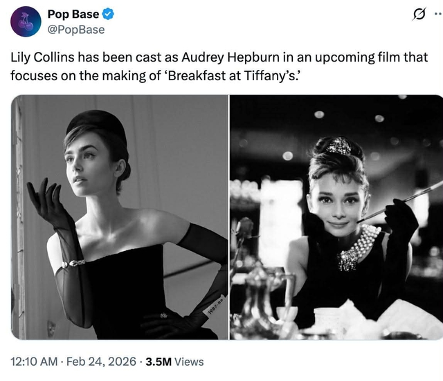 Không dám tin đây là mỹ nhân vào vai Audrey Hepburn, nhan sắc ra sao mà ai cũng thốt lên "như một phép màu"- Ảnh 2.