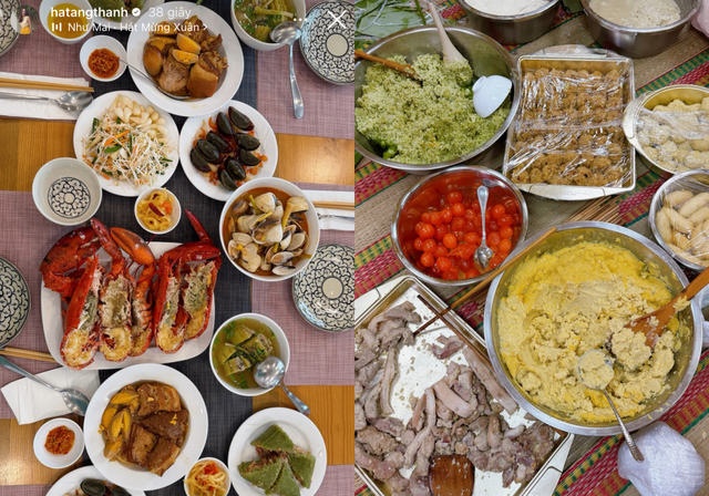 Tăng Thanh Hà hé lộ cách gia đình tỷ phú đón Tết bên trong biệt thự  - Ảnh 4.