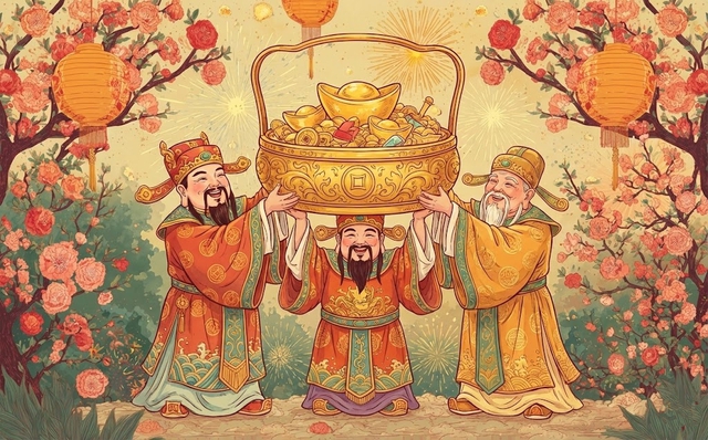 Ngày vía Thần Tài hợp với người mệnh gì? - Ảnh 1.