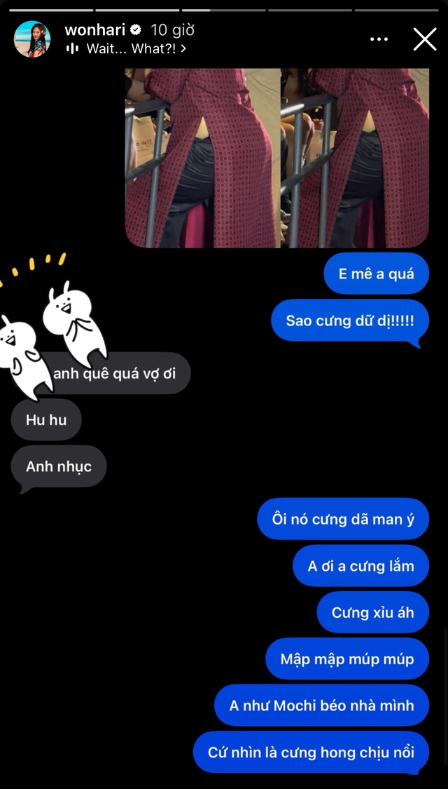 Hari Won gửi 1 bức ảnh, Trấn Thành vừa xem xong cảm thán: "Anh nhục" - Ảnh 2.
