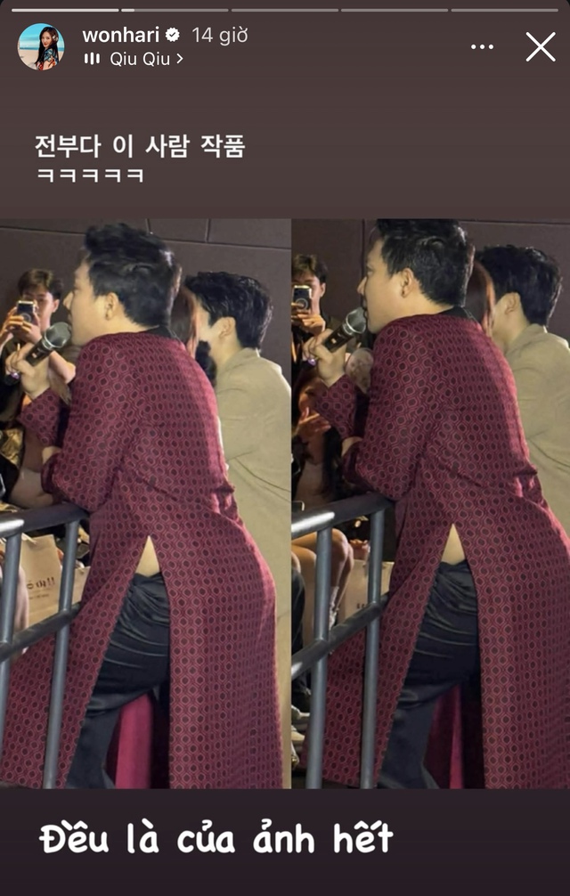 Hari Won gửi 1 bức ảnh, Trấn Thành vừa xem xong cảm thán: "Anh nhục" - Ảnh 1.